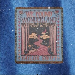 Taylor Swift Wonderland Tapestry Blanket
